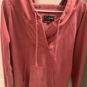 Hurley hoodie w/ “I’m with the band” on back